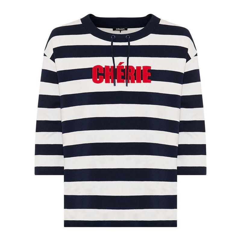 Women's Cherie Embroidered Jersey Knit Top