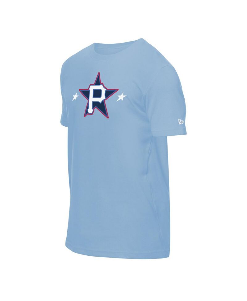 Men's Light Blue Pittsburgh Pirates 2025 MLB All-Star Game Workout T-Shirt