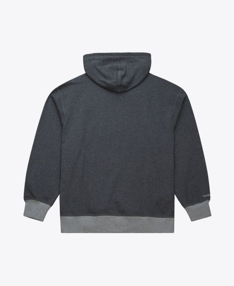 Men's Charcoal New York Knicks Legacy Vintage Fleece Hoodie