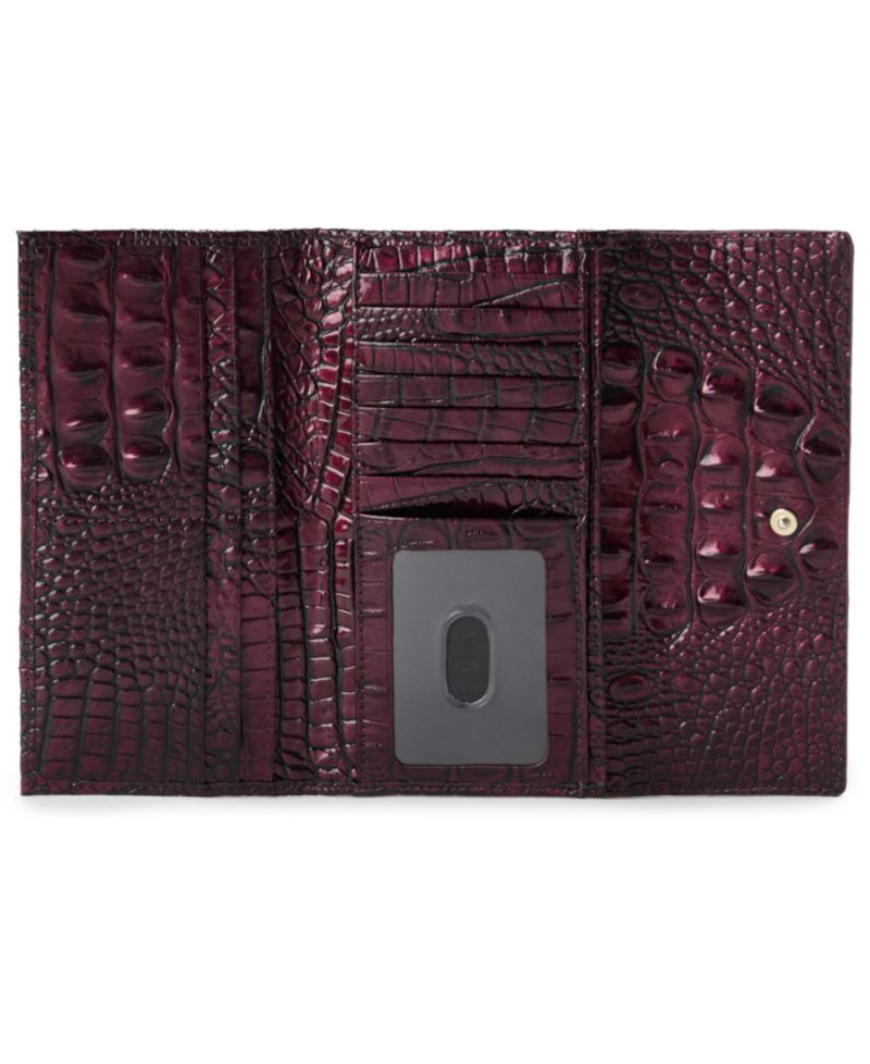 Cordelia Embossed Mini Leather Wallet