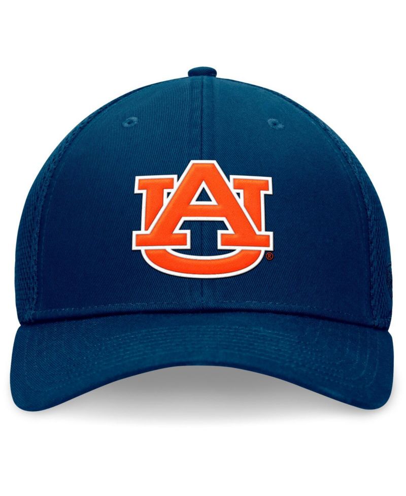 Men's Navy Auburn Tigers Spacer Flex Hat