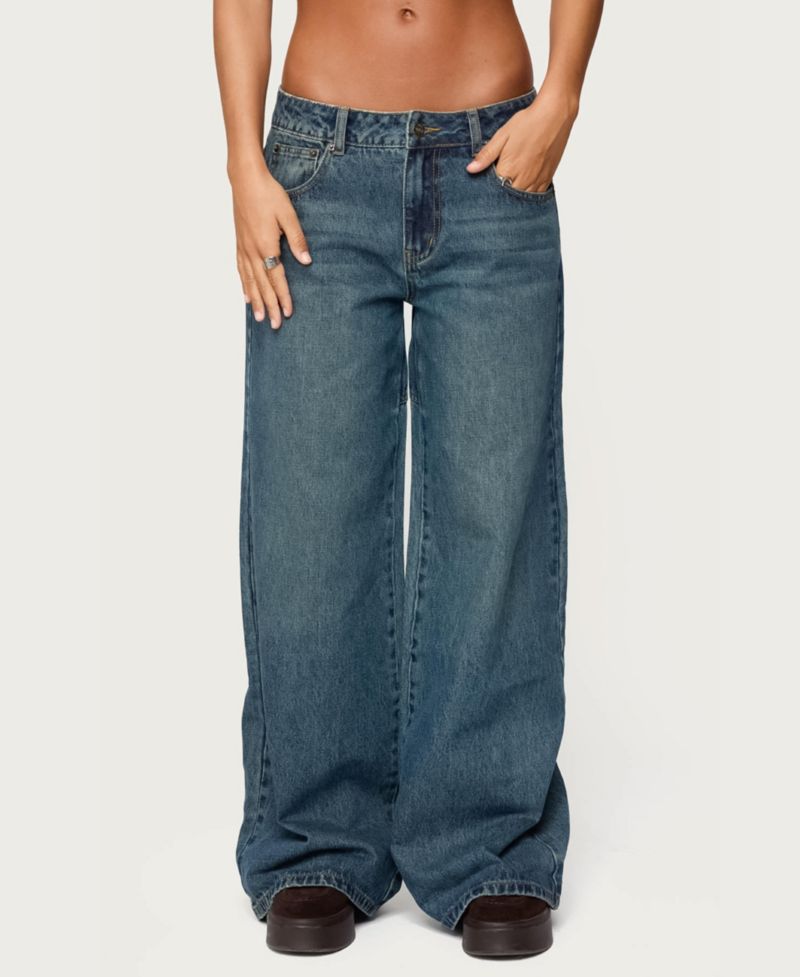 Women's Heartly Low Rise Straight Leg Jeans