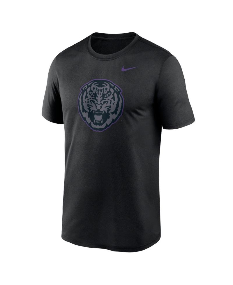 Men's Black LSU Tigers Color Pop Logo Legend T-Shirt