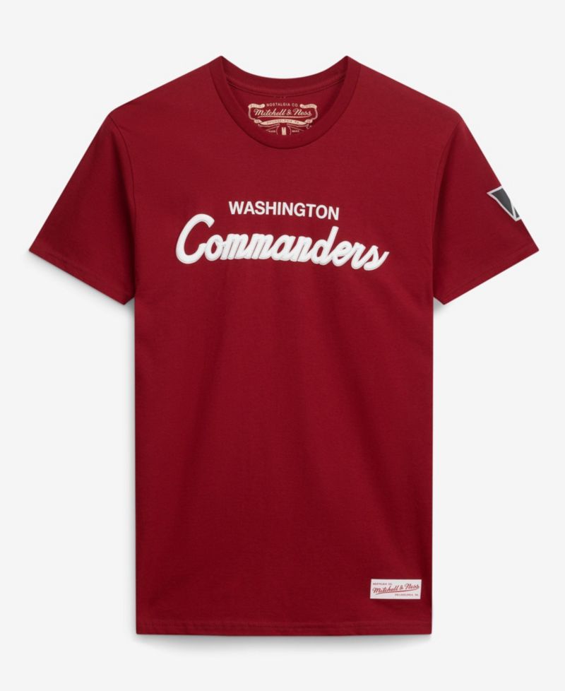 Men's Burgundy Washington Commanders Head Coach Classic T-Shirt