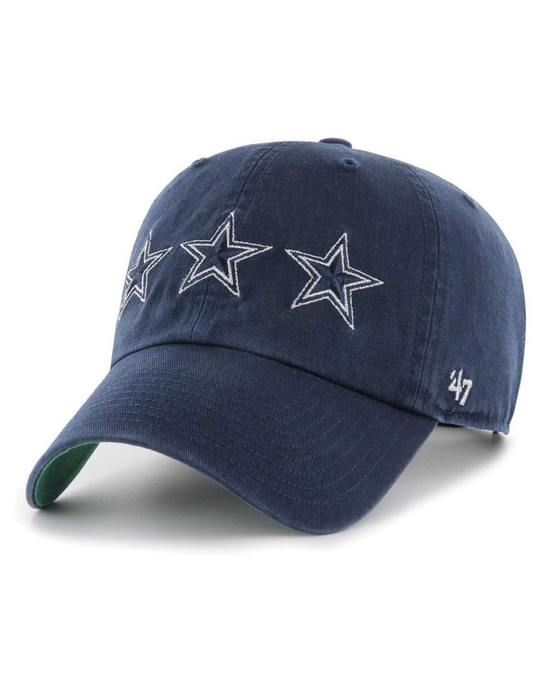 Men's Navy Dallas Cowboys Bankroll Clean Up Adjustable Hat
