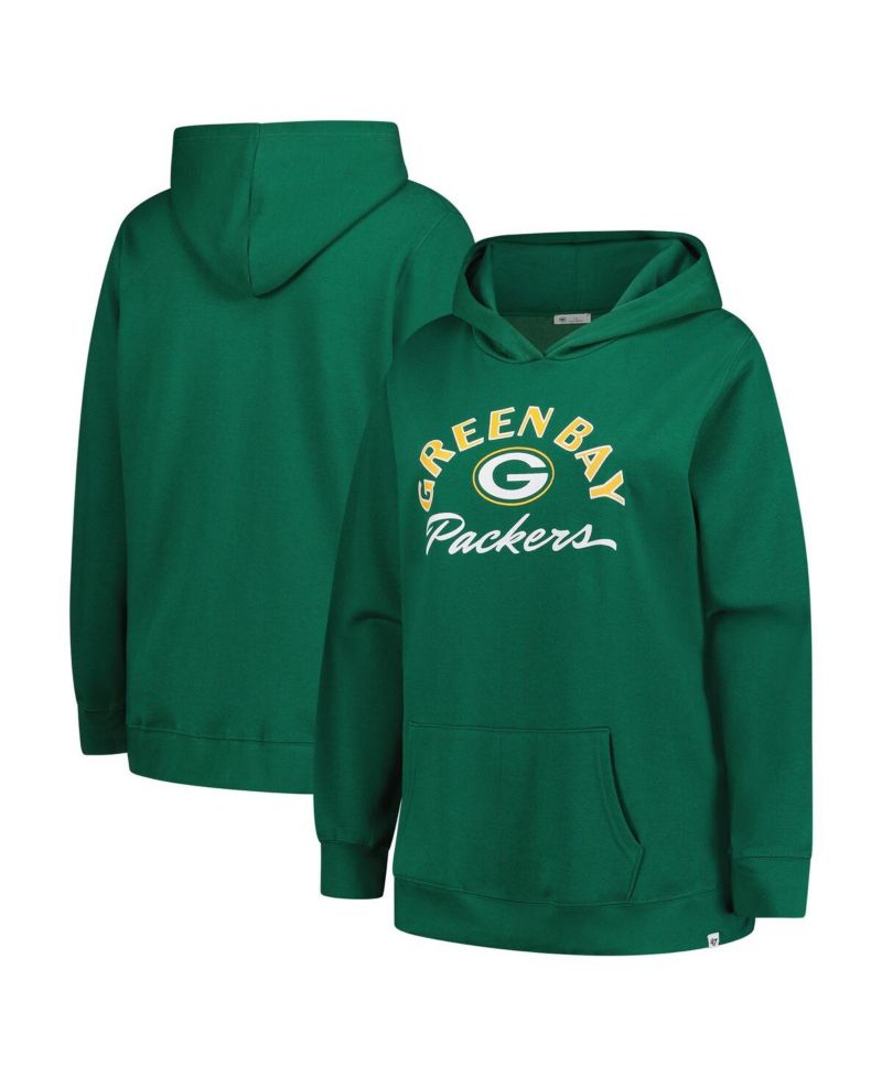 Women's Green Bay Packers Plus Size Whirlwind Naomi Hoodie