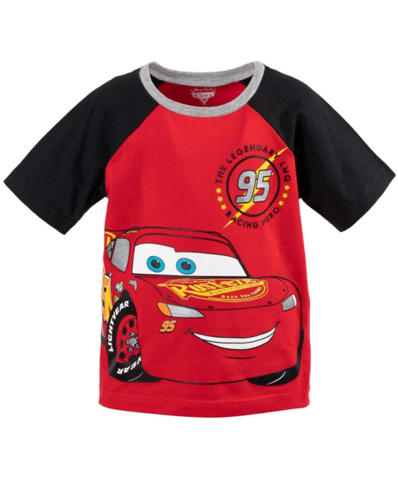 Boy's (6-12) Lightning McQueen 2-Piece T-Shirt and Shorts Set