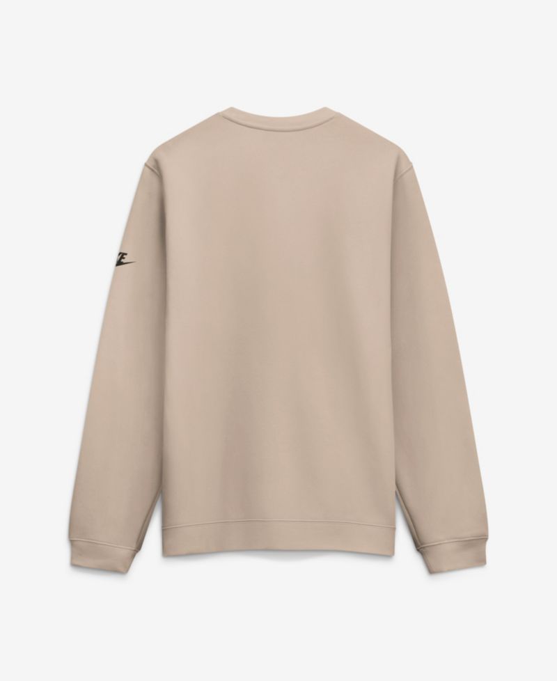 Men's Sand Las Vegas Raiders I-Formation Rewind Club Crew Sweatshirt