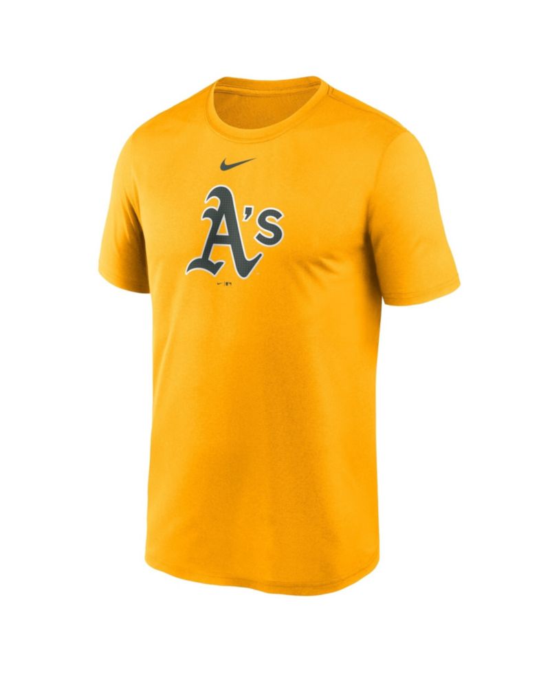 Men's Gold Athletics Legend Fuse Large Logo Dri-FIT T-Shirt