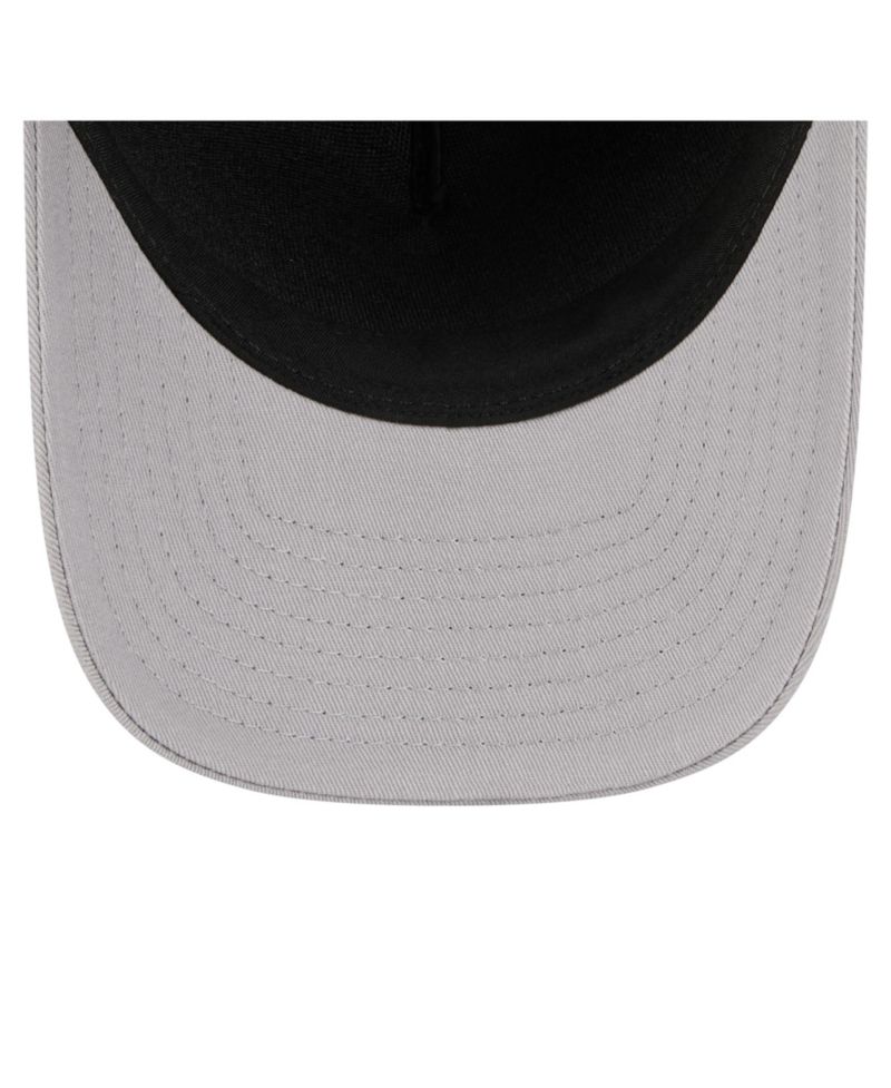 Men's Cardinal/Gray Arkansas Razorbacks Arch Two-Tone Rope 9FORTY A-Frame M-Crown Adjustable Hat