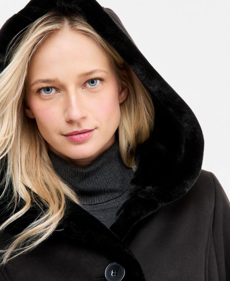 Women's Maxi Faux Shearling Coat