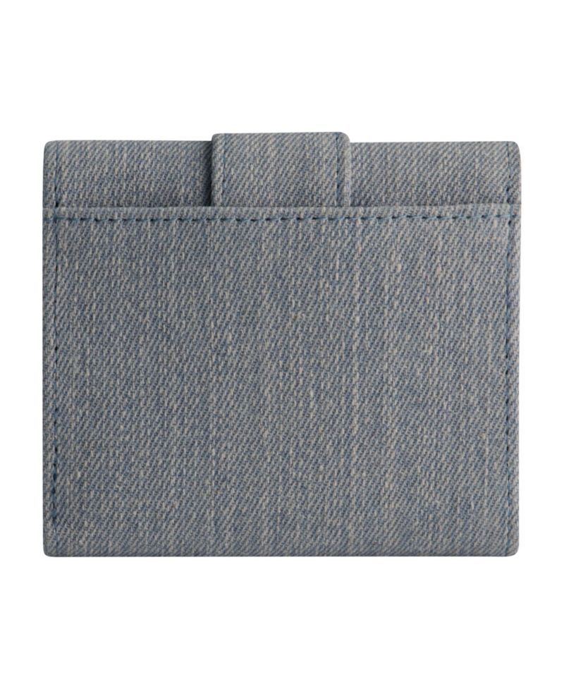 Denim Small Horseshoe Wallet