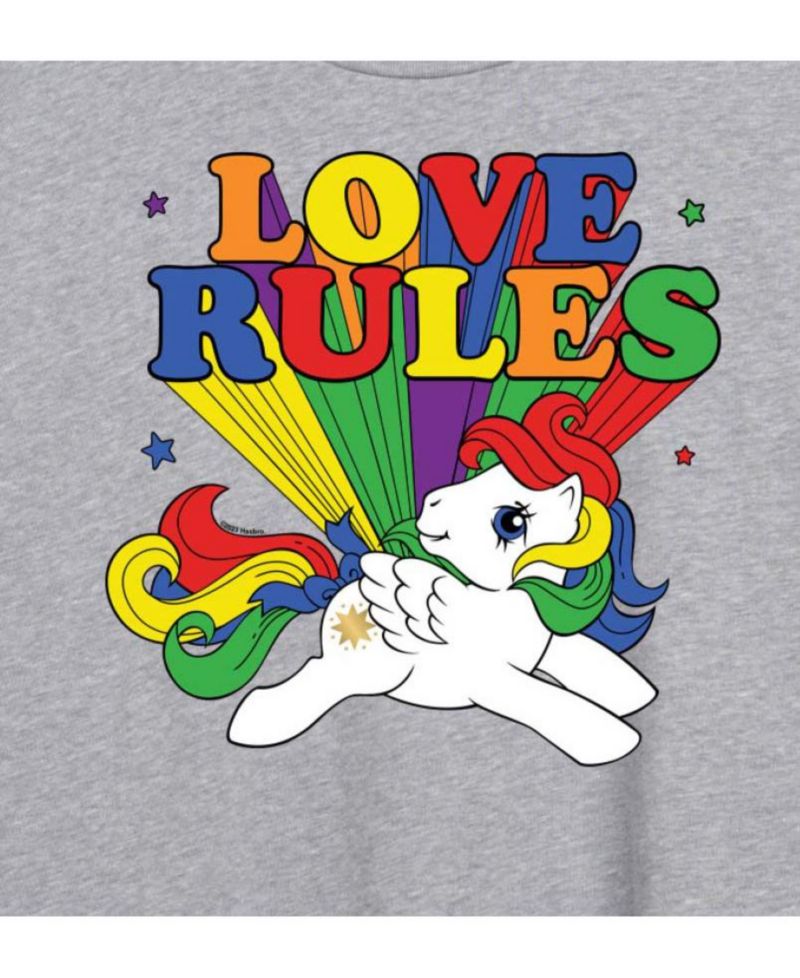 Trendy Juniors MLP Love Graphic Oversized Tee