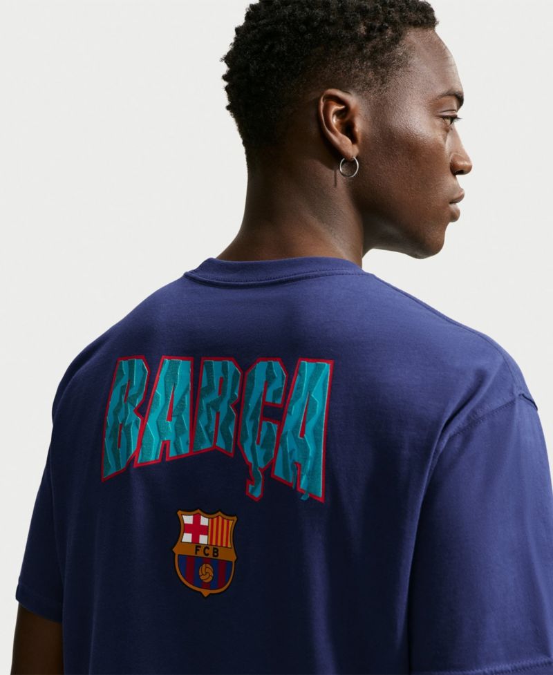 Men's Navy Barcelona 2026/27 Barca T-Shirt