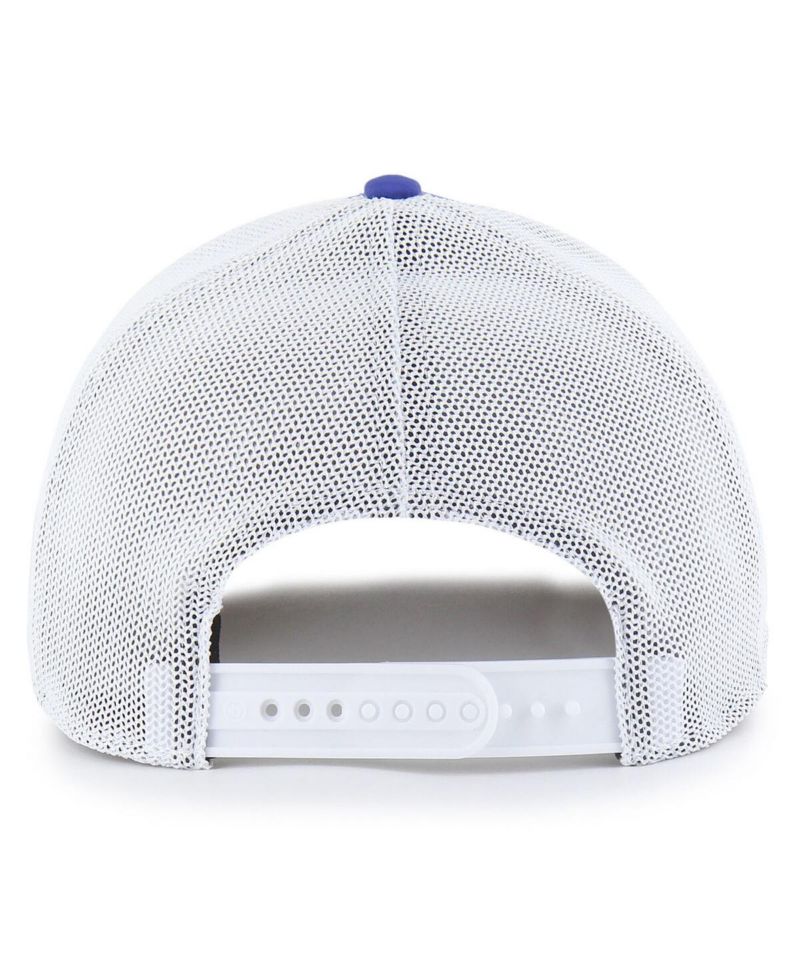 Men's Royal Kansas Jayhawks Rangefinder Brrr Trucker Adjustable Hat