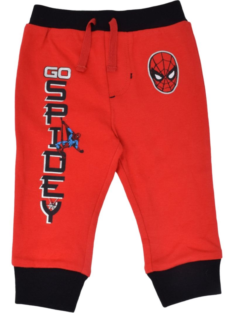 Baby Boys Hulk Black Panther Captain America 4 Pack Jogger Pants Newborn to