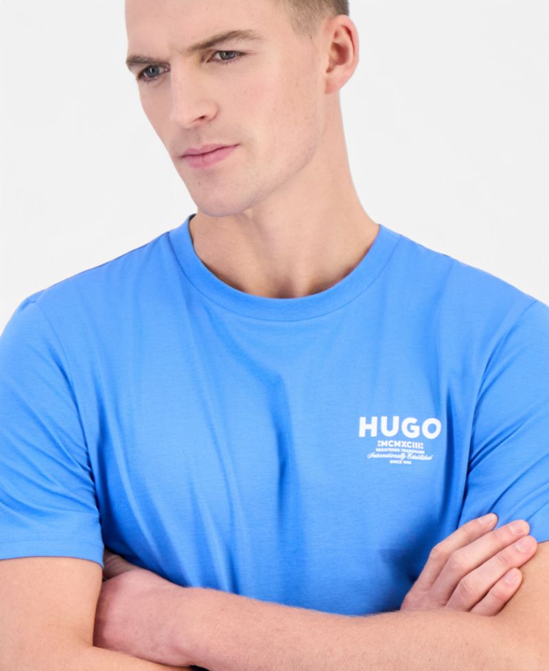Men's Nesptee Logo Print Crewneck T-Shirt