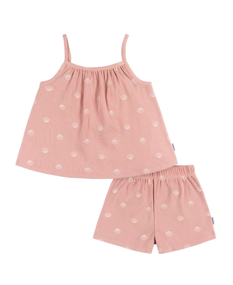 Baby Girls Shirt and Shorts Set, 2 Piece