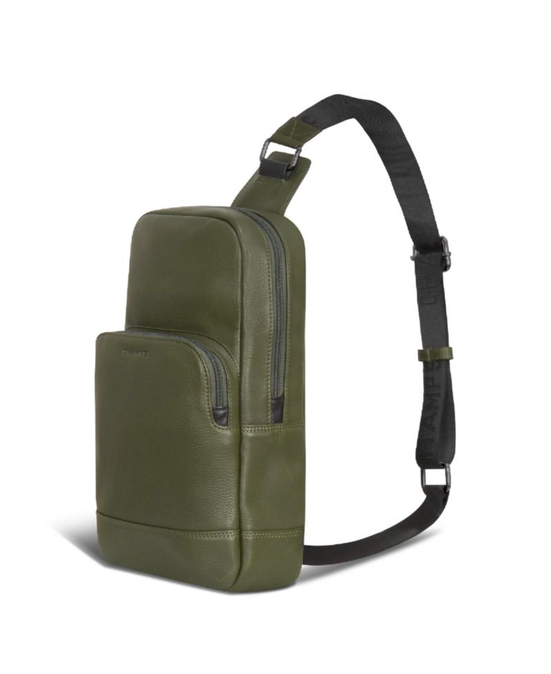 Onyx Leather Sling Bag