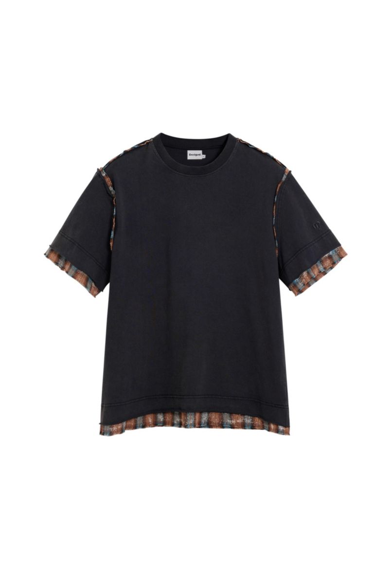 Men's Men s Short-Sleeve Seam Detail T-Shirt