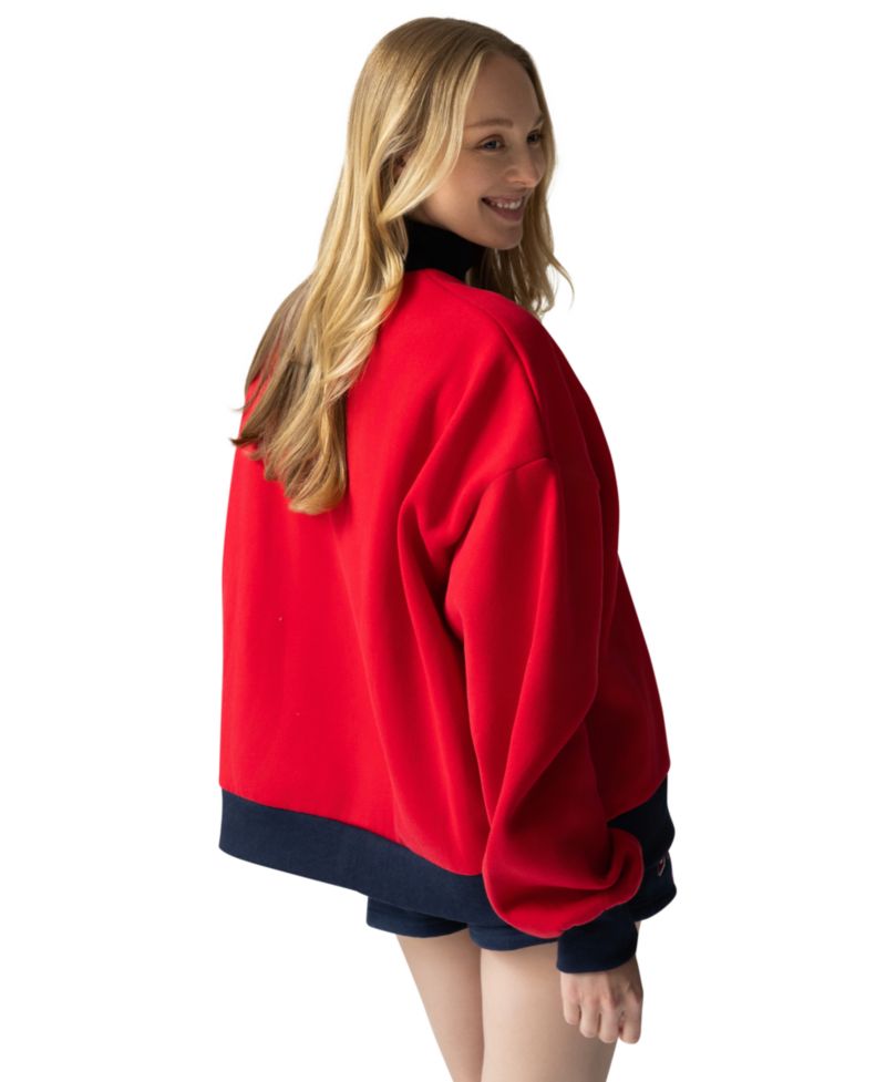 Women's USA Mock Neck Sweatshirt