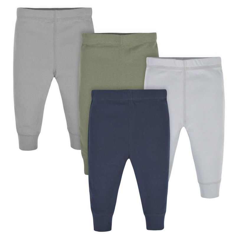 Baby Boys Active Pants, 4 Pack
