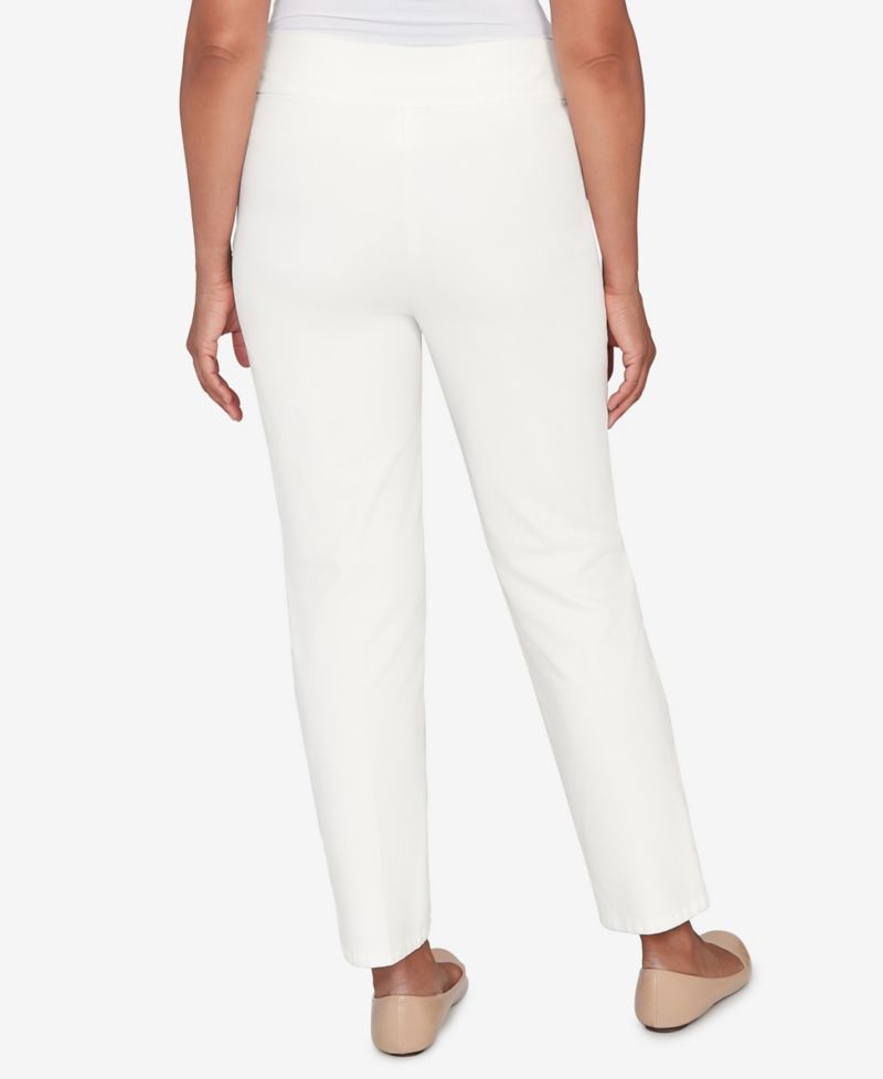 Vienna Allure Fit Flat Front Corduroy Average Length Pant