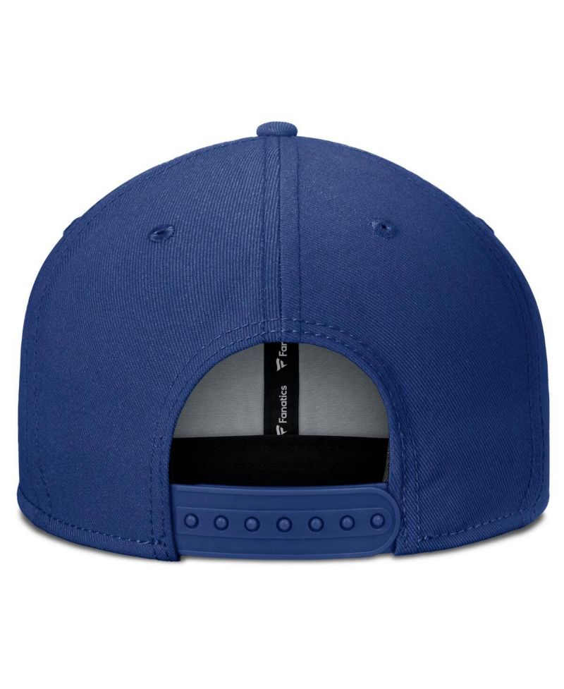 Men's Blue Toronto Maple Leaf's Fundamental Gino Stack Snapback Hat
