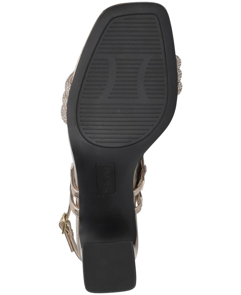 Women's Majesty Square Toe Block Heel Sandals