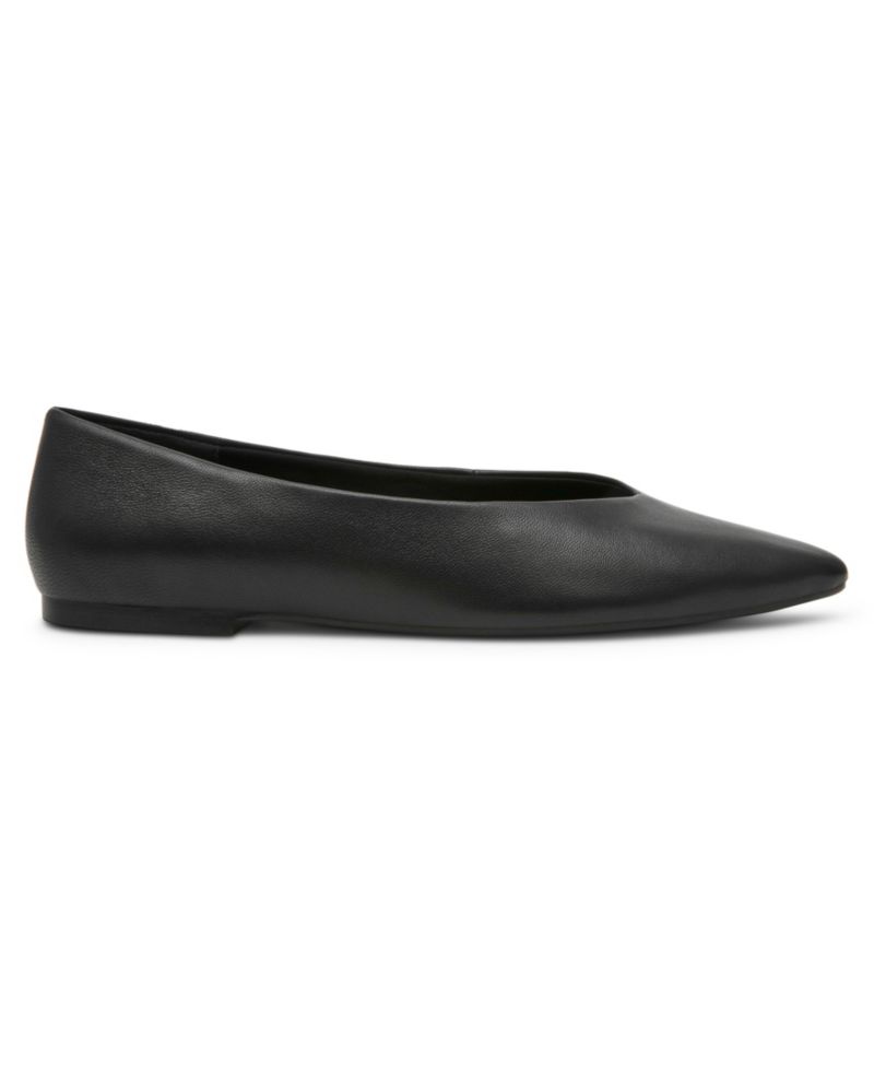 Women's Dakota Leather and Suede Pointed Toe Ballet Flats