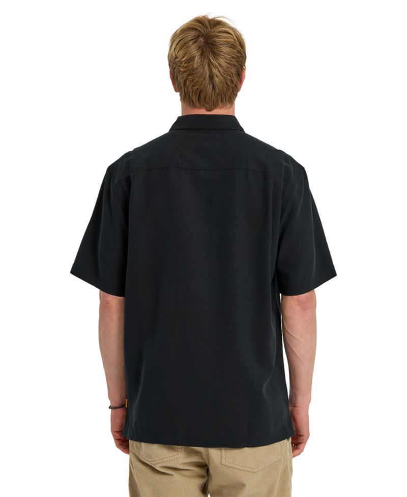 Quiksilver Men's Tahiti Palms Short-Sleeve Shirt
