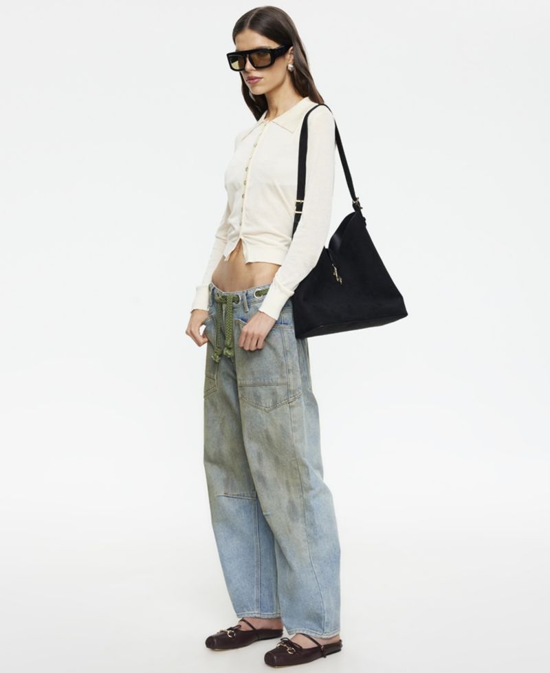 Women's Rush Hour Tie-Front Side Jeans