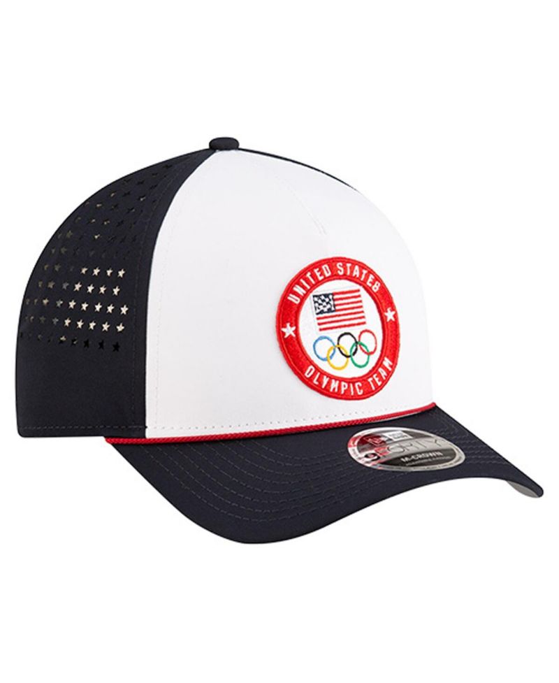 Men's White Team USA 9FORTY M-Crown A-Frame Adjustable Hat