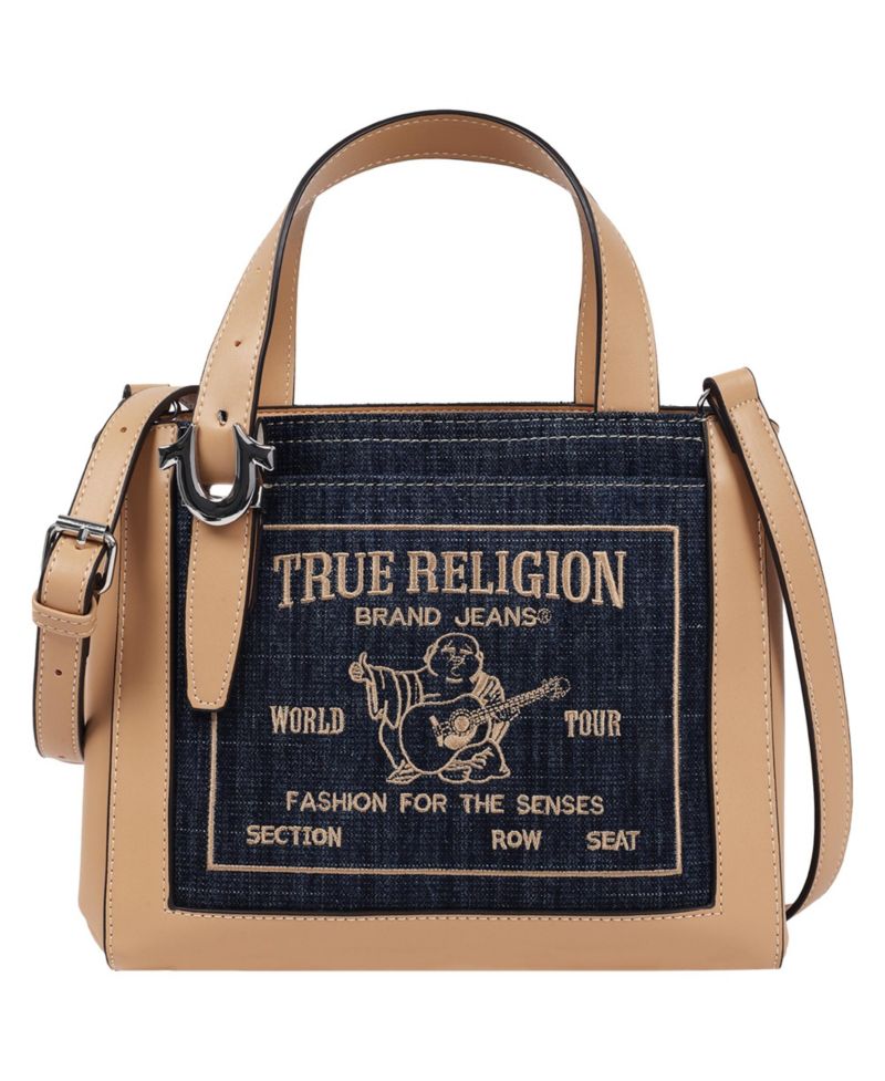 Arvin Buddha Motif Crossbody Tote