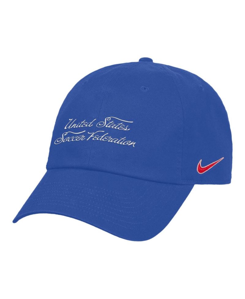 Men's and Women's Royal USWNT Club Adjustable Hat