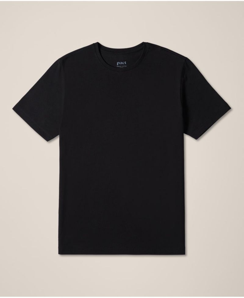 Men's Luxe Signature Classic Crewneck Tee Made With Organic Cotton