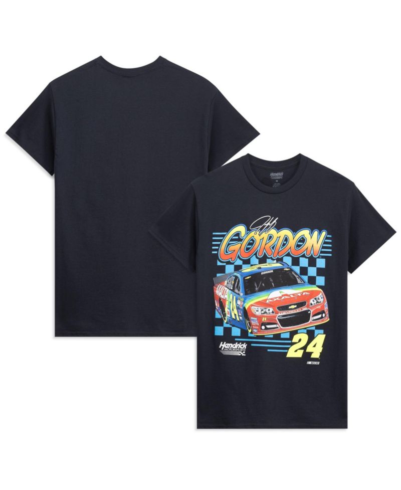 Men's Black Jeff Gordon Axalta 24 Throwback T-Shirt