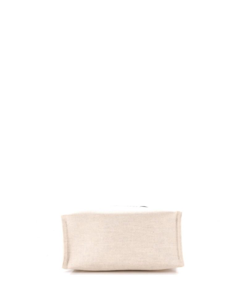 Small Logo Shopper Tote Printed Canvas