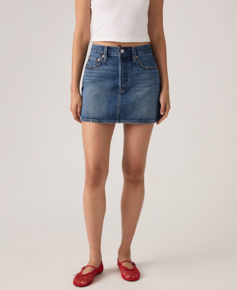 Premium Women's Icon Cotton Denim Skirt