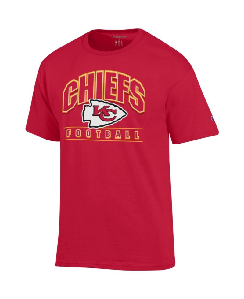 Men's Kansas City Chiefs Screen Print Crew Neck T-Shirt
