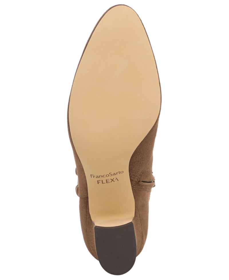 Women's Flexa Caden Suede Almond Toe Ankle Boots