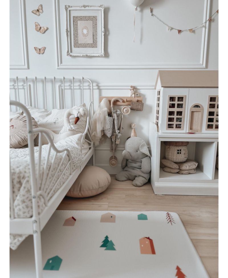 Ofie Mat, Boho town + Country road nordic, baby play mat