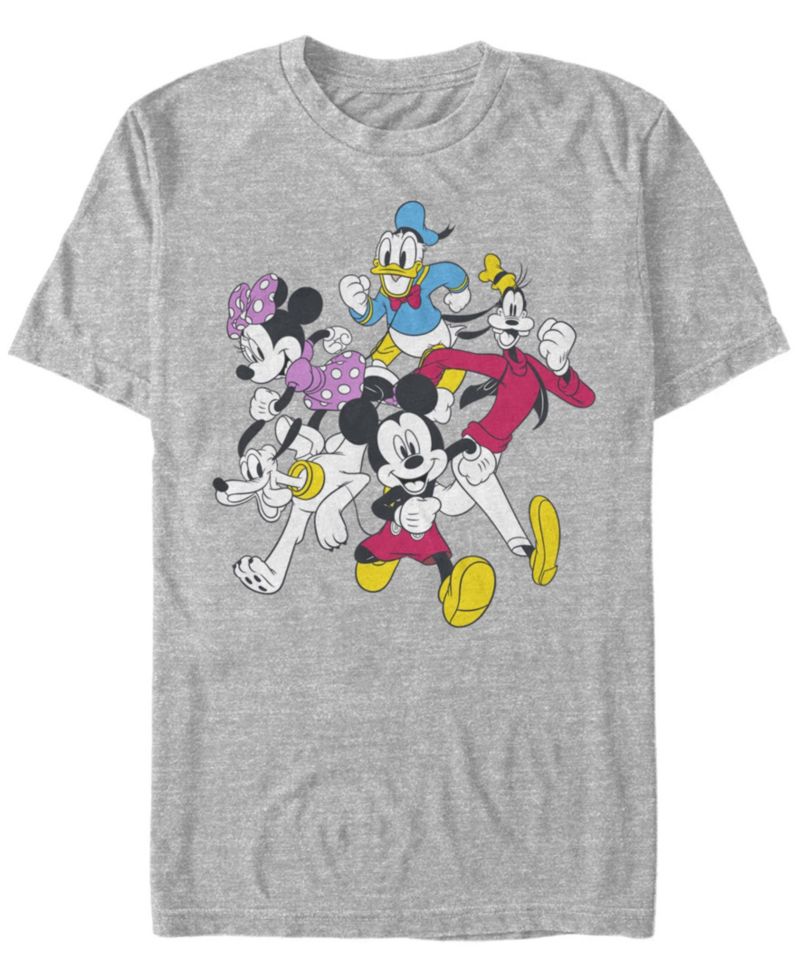 Men's Mickey And Friends Short Sleeve T-Shirt