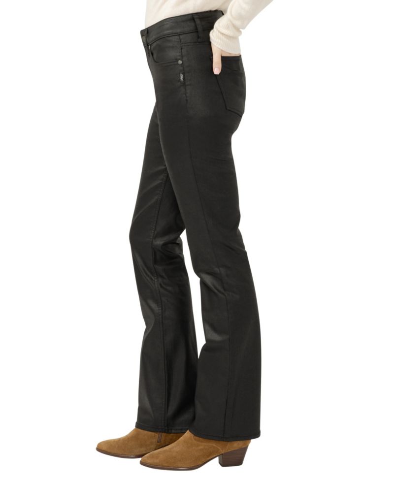 Women's Suki Mid Rise Curvy Fit Slim Bootcut Jeans