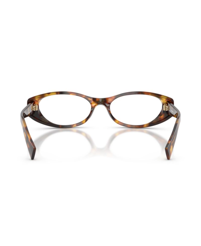 Woman Oval Plastic MU 03ZV Eyeglasses