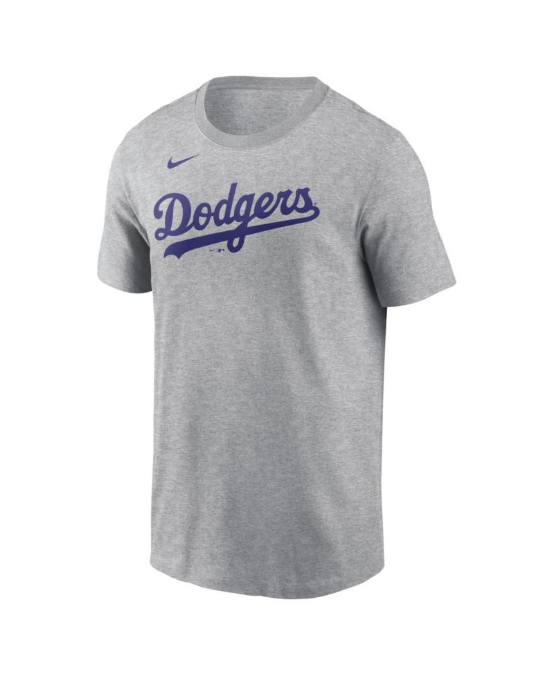 Men's Shohei Ohtani Heather Gray Los Angeles Dodgers Name & Number T-Shirt
