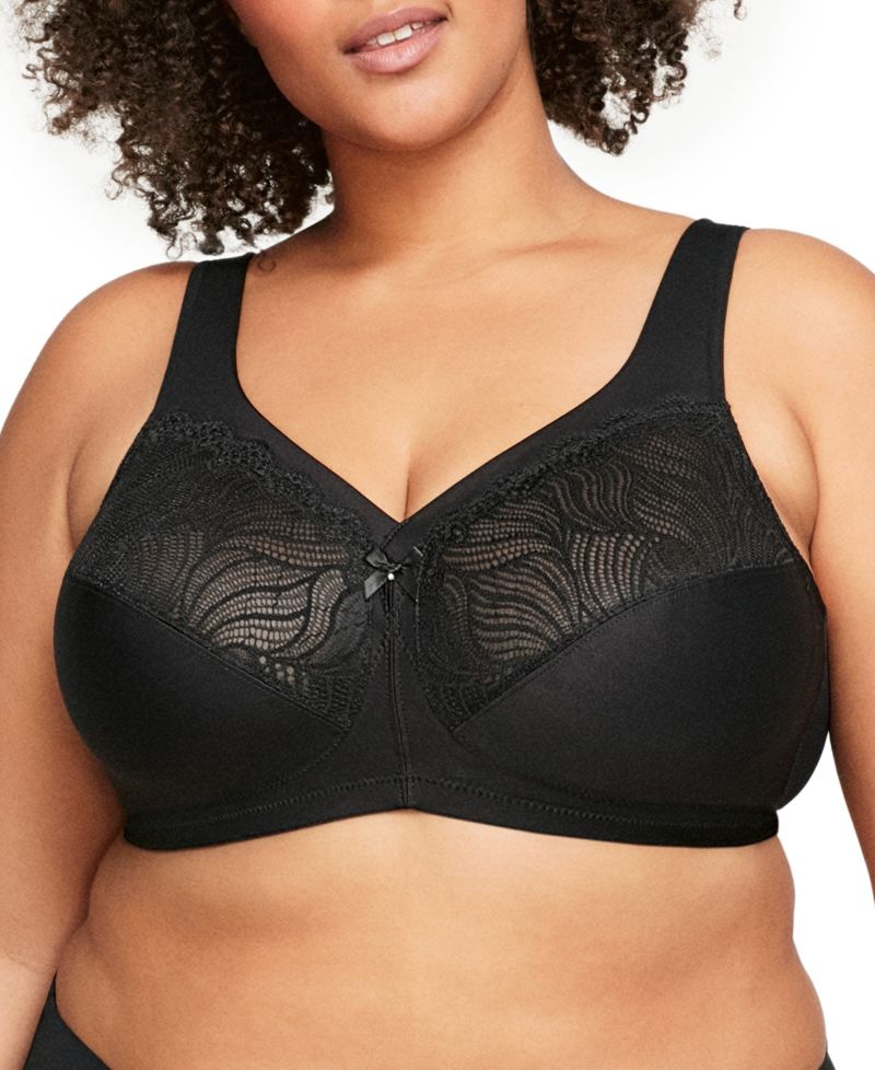 Plus Size Full Figure Magiclift Natural Shape Support Wireless Bra 1010