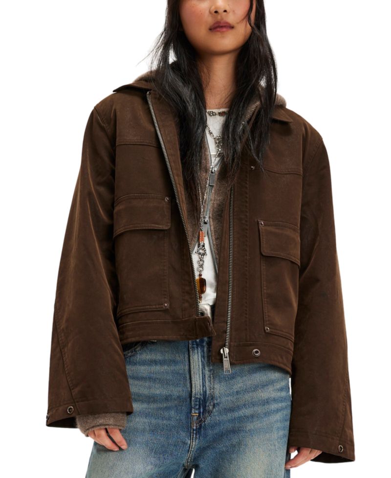 Women's We The Free Boxy Collared Neck Jacket