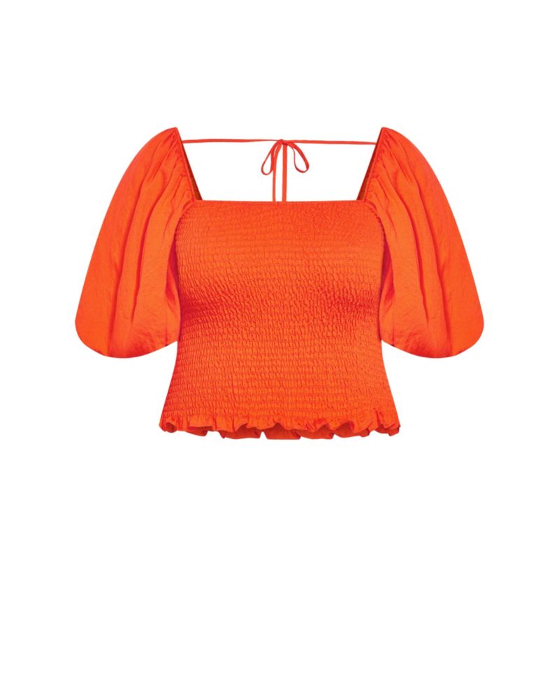 Plus Size Poppie Print Top