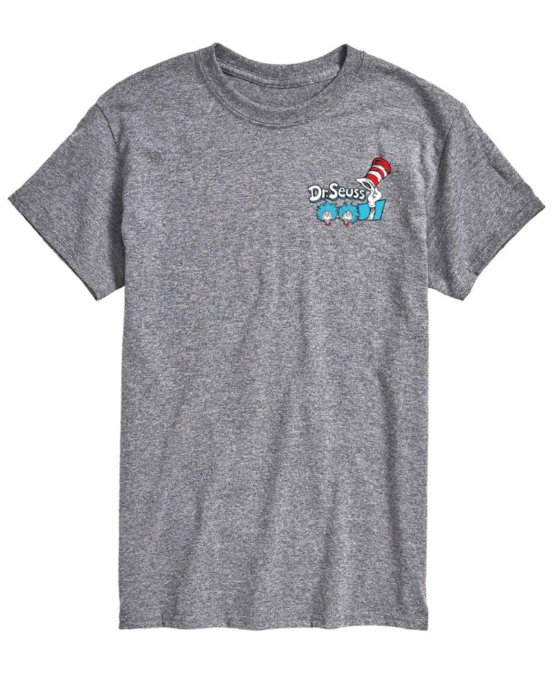 Men's Dr. Seuss Cat In The Hat Stand Out Short-Sleeve Graphic T-Shirt